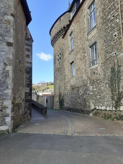 Charming Detached 2 Bedroom Ancient House In Medieval Quarter Of A Small Town In The Pays De La Loire, France Sille-le-Guillaume Bagian luar foto